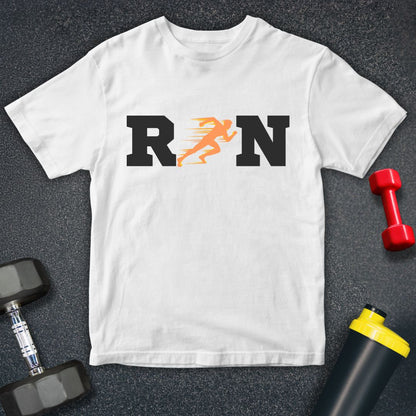 Running Typography Unisex T-Shirt