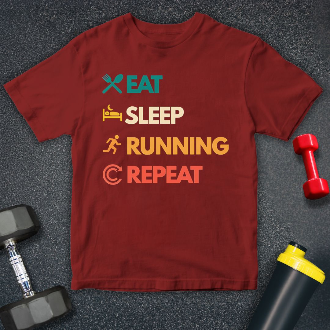 Running Repeat Unisex T-Shirt