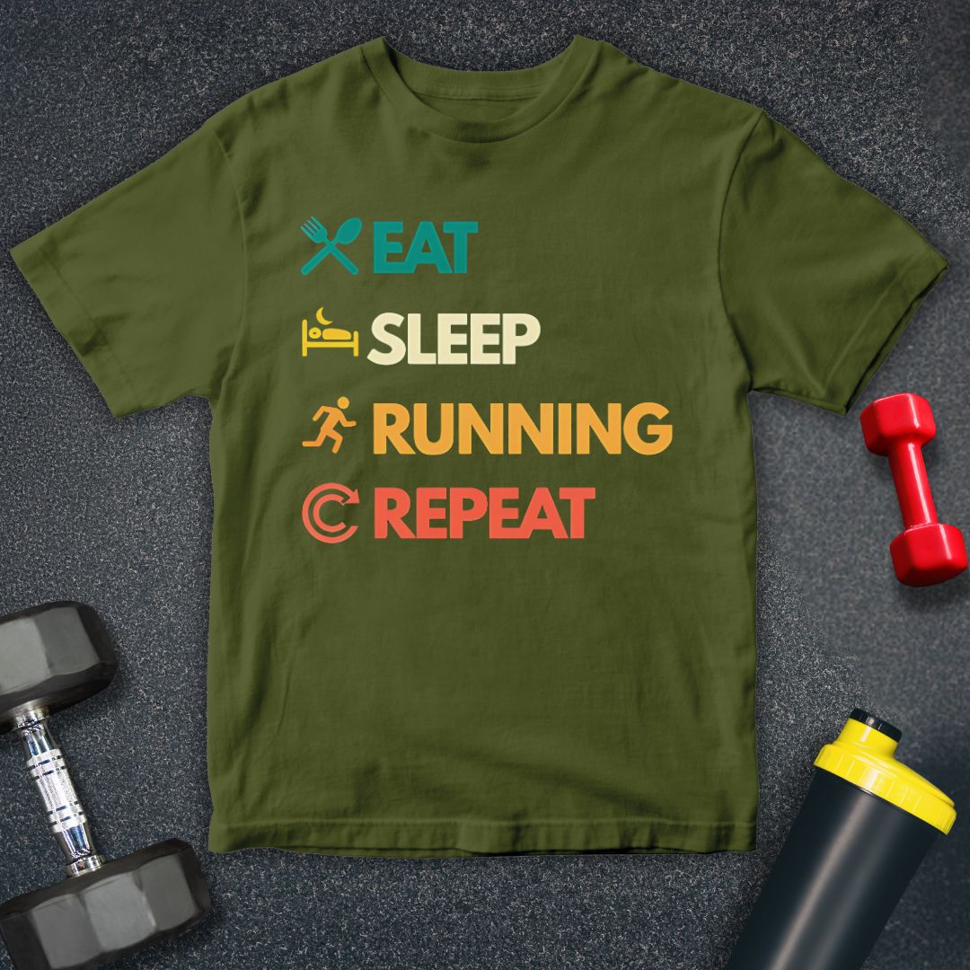 Running Repeat Unisex T-Shirt