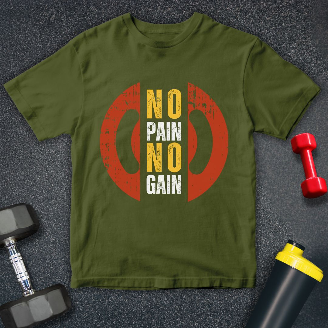 No Pain No Gain Gym Unisex T-Shirt