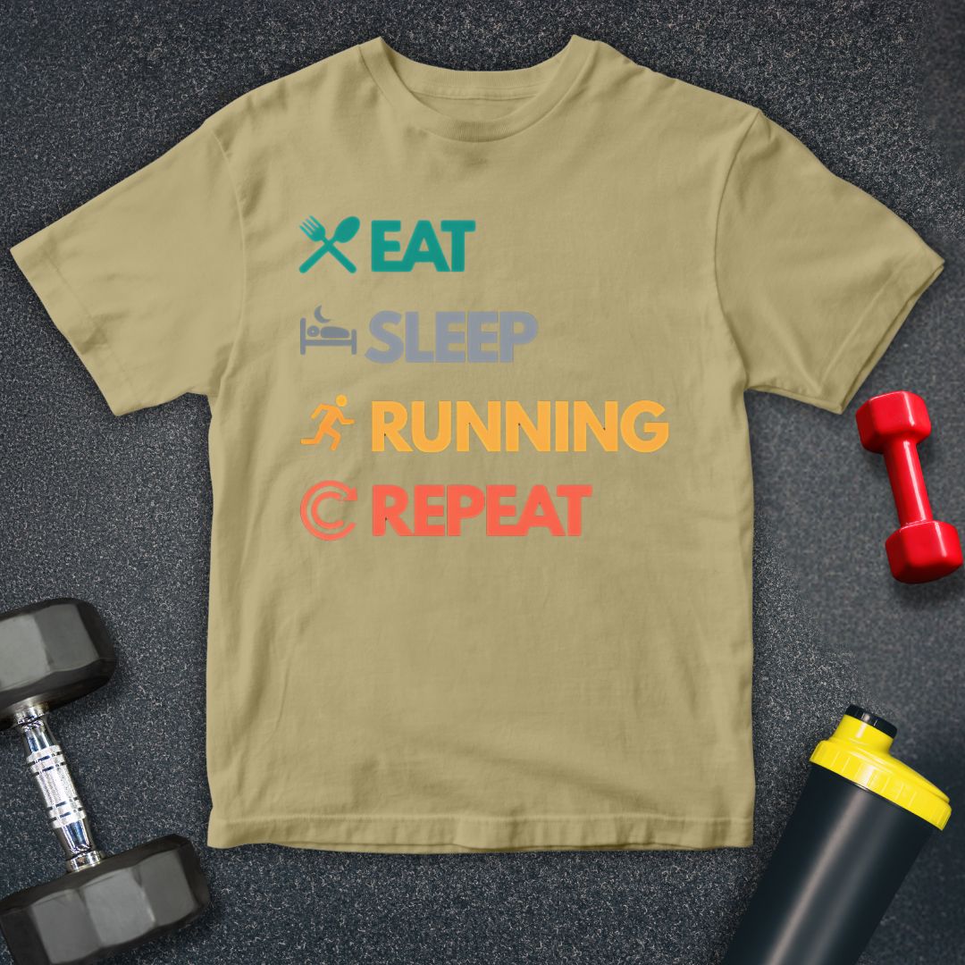 Running Repeat Unisex T-Shirt