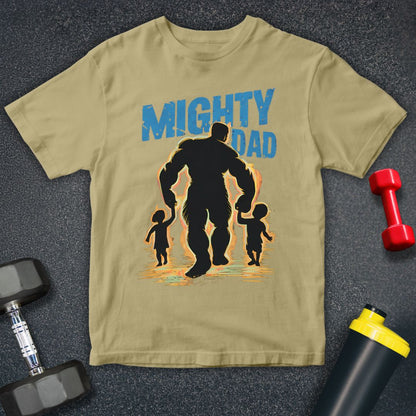 Mighty Dad Silhouette Unisex T-Shirt