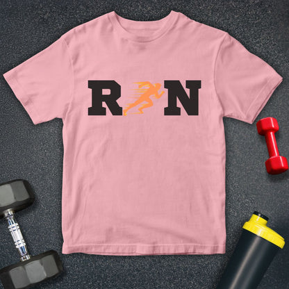 Running Typography Unisex T-Shirt